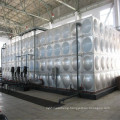 3mm galvanized steel plate and 0.4 stainless compound molding equipped stainless steel water storage tank